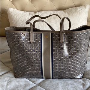 Tory Burch Gemini Link Canvas Tote